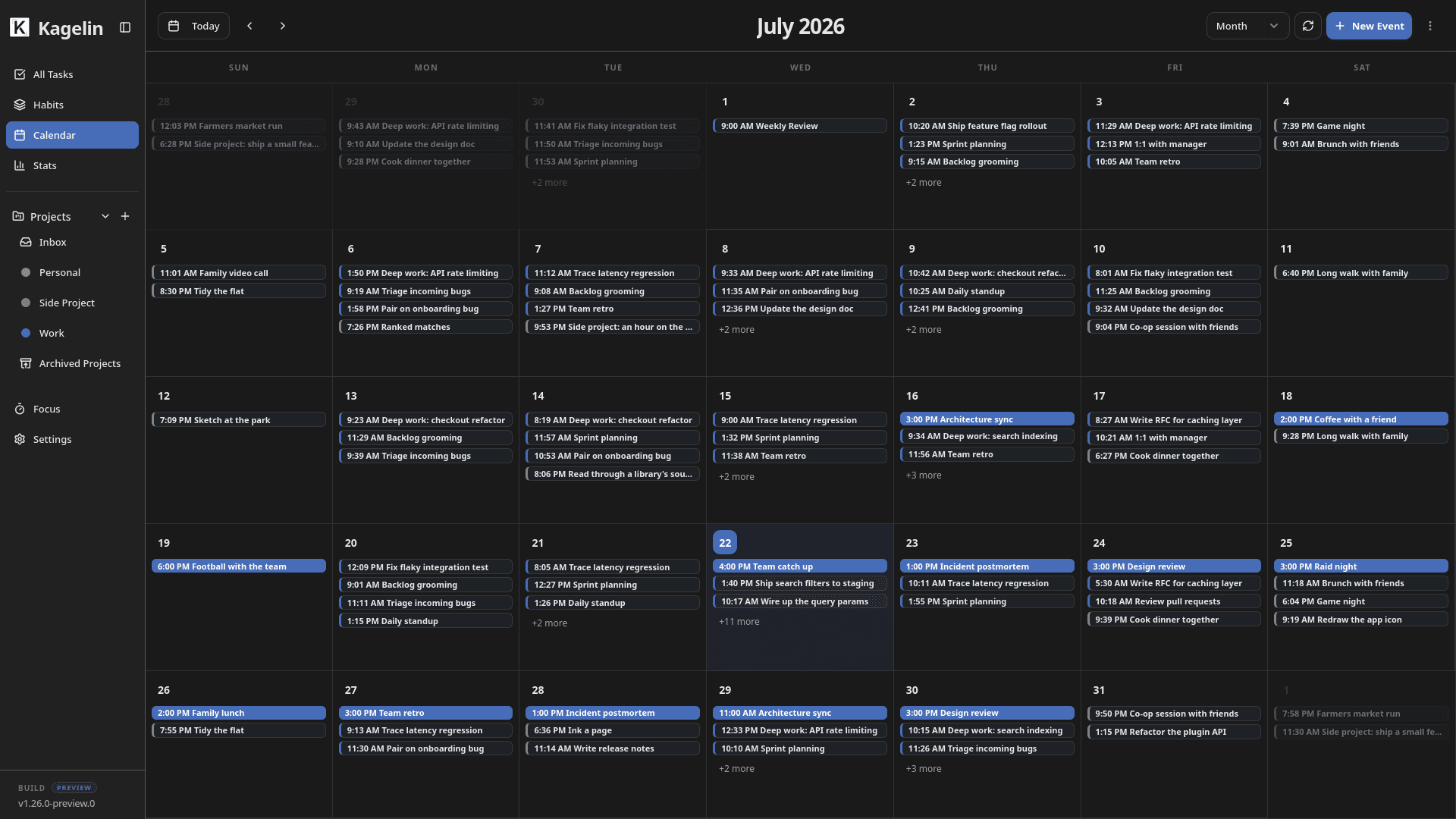 Calendar